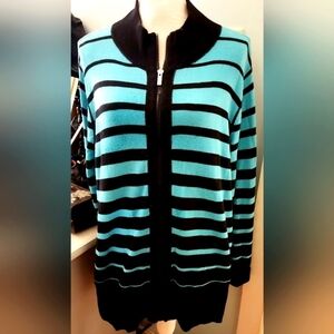 JONES NY SPORT WOMAN ZIP CARDIGAN